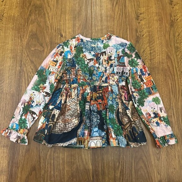 Pan con Chocolate printed top - Picture 2 of 3